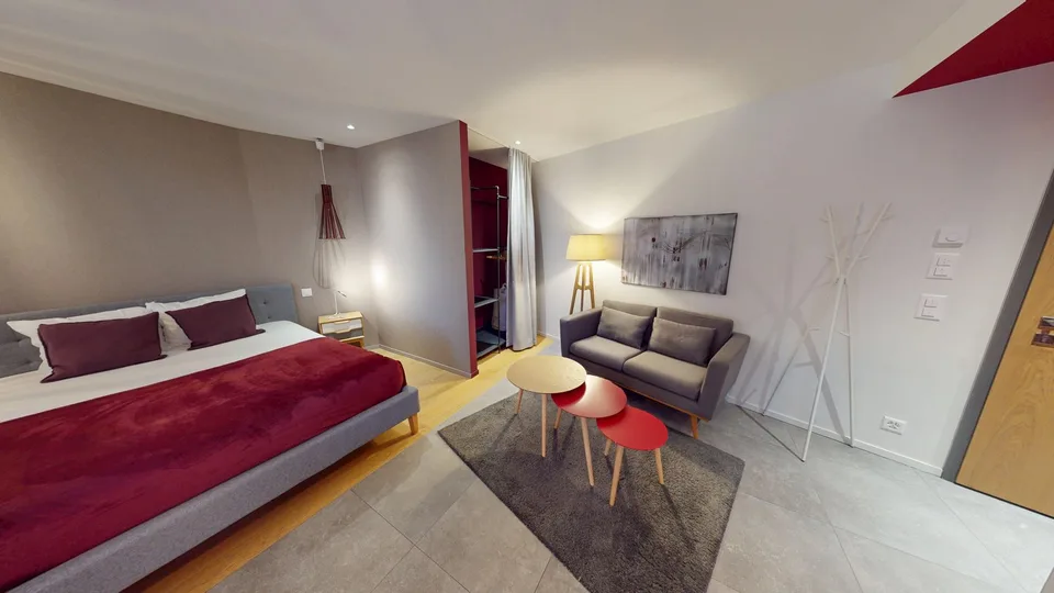Appartement studio meublé charmant près du lac de Genève (quartier de Cornavin) – photo 8 sur 17