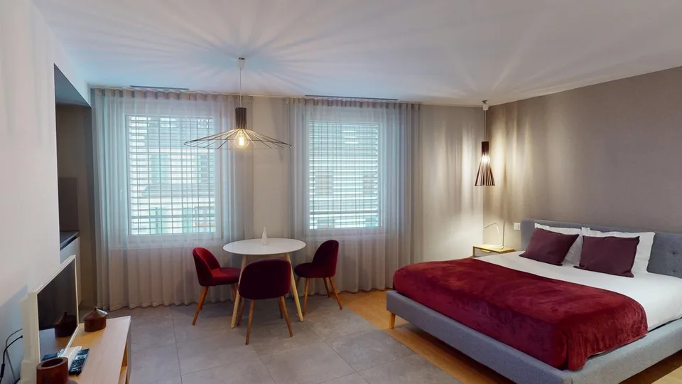 Appartement studio meublé charmant près du lac de Genève (quartier de Cornavin) – photo 10 sur 17