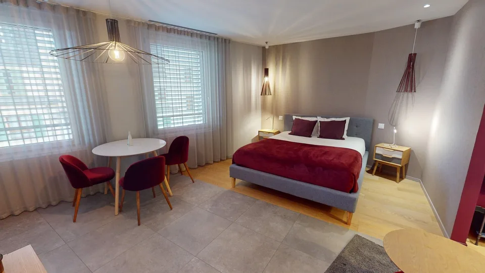 Appartement studio meublé charmant près du lac de Genève (quartier de Cornavin) – photo 17 sur 17