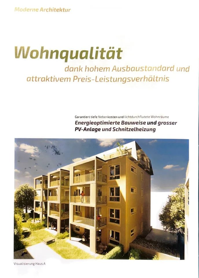 Appartement moderne 3.5 pièces, première occupation à Langnau bei Reiden