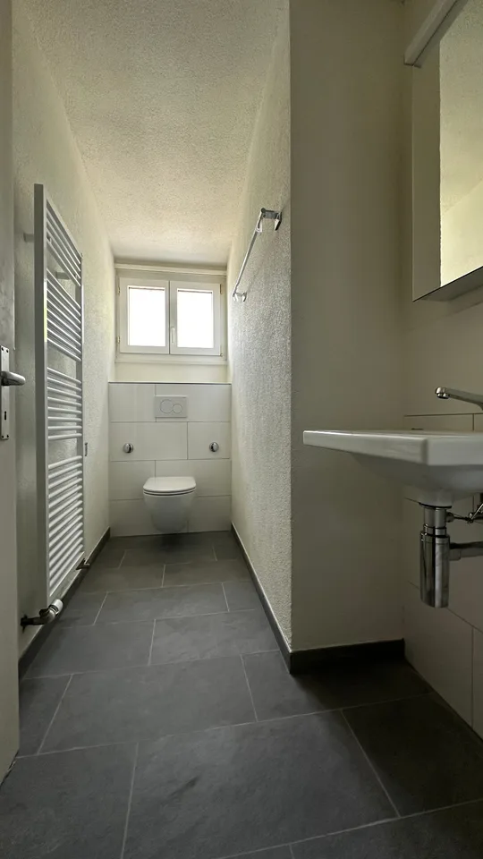 Erstvermietun nach Sanierung: 1-Zimmer-Dachwohnung