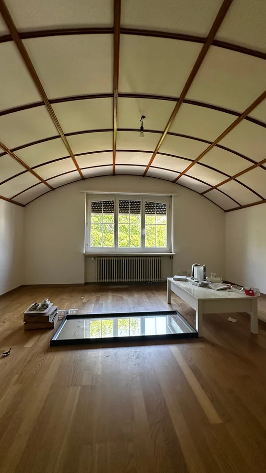 Erstvermietun nach Sanierung: 1-Zimmer-Dachwohnung