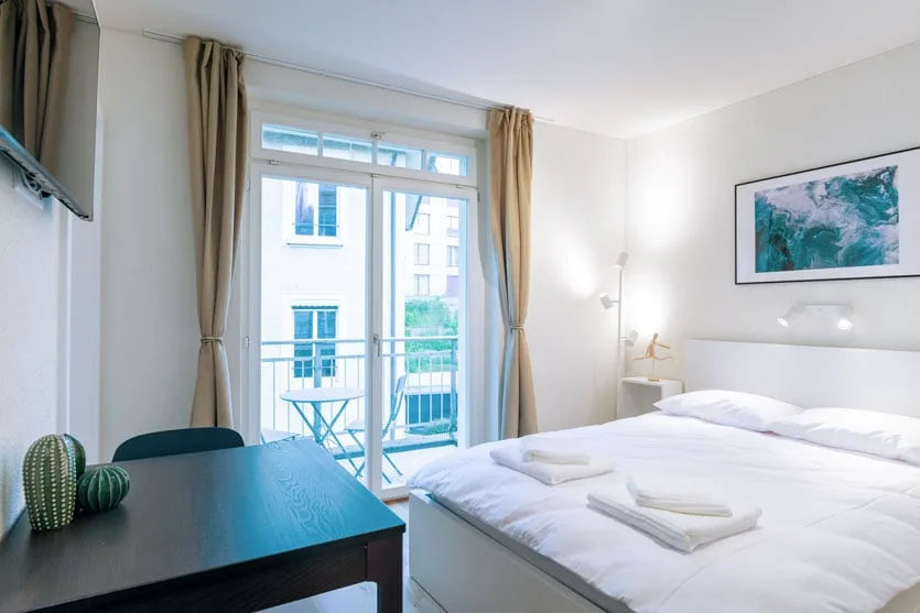 Charmantes Studio-Apartment mit Balkon in Zürich-Seefeld