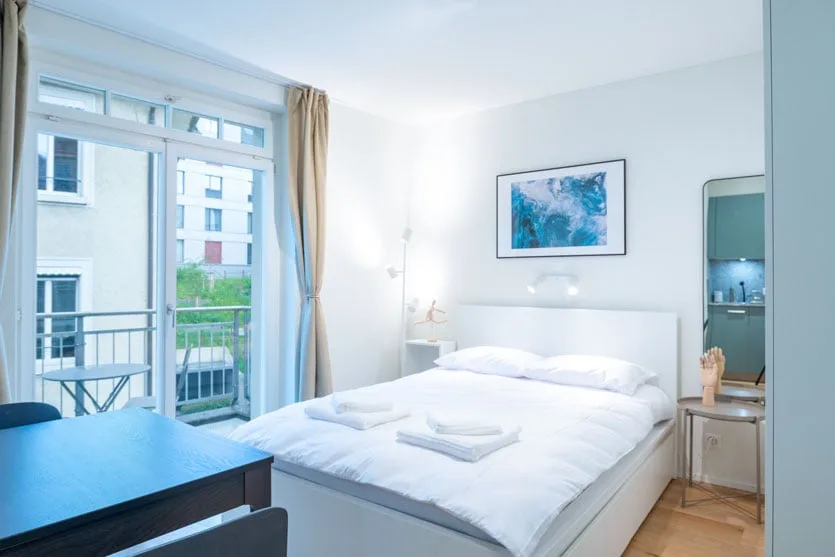 Charmantes Studio-Apartment mit Balkon in Zürich-Seefeld