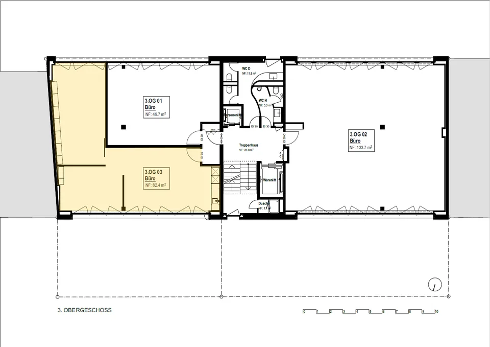 repräsentatives und klimatisiertes Büro mitten im Seefeld