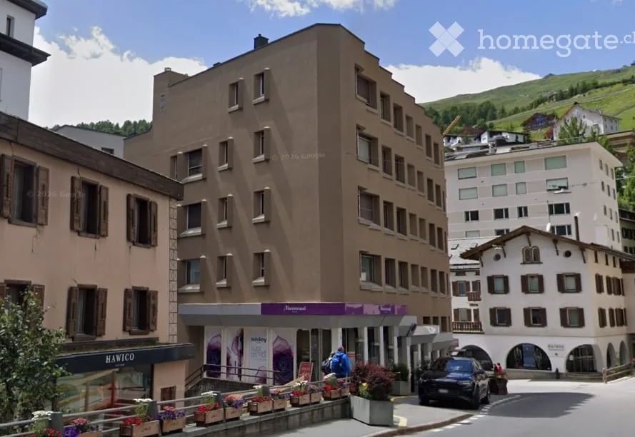 Retail space in the center of St. Moritz