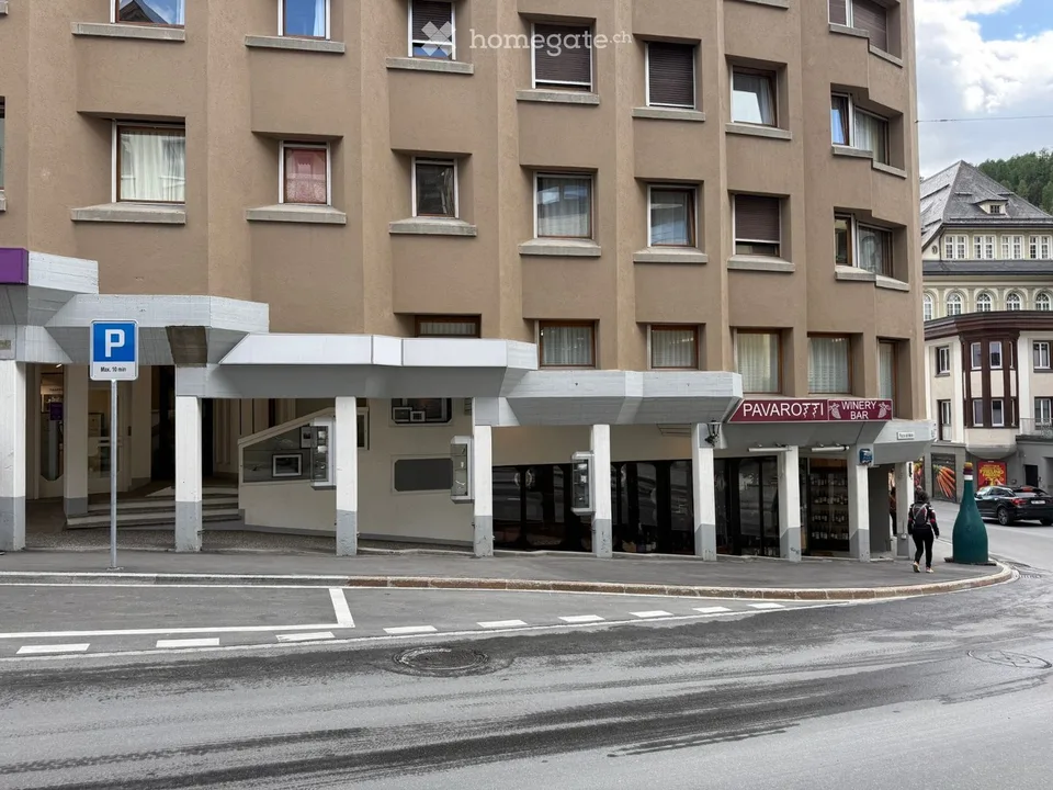 Retail space in the center of St. Moritz