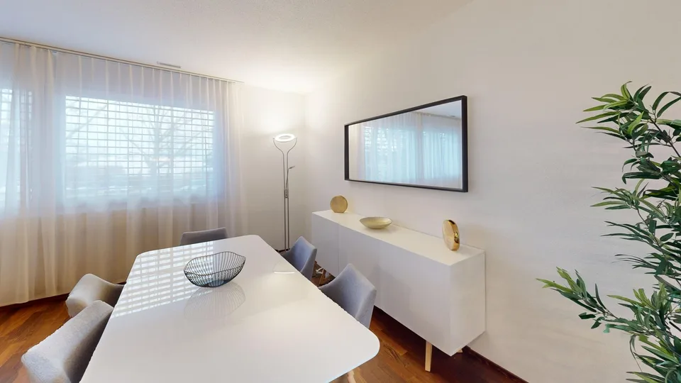 Elegant 3-bed furnished apartment with balcony in Morges – photo 6 sur 12