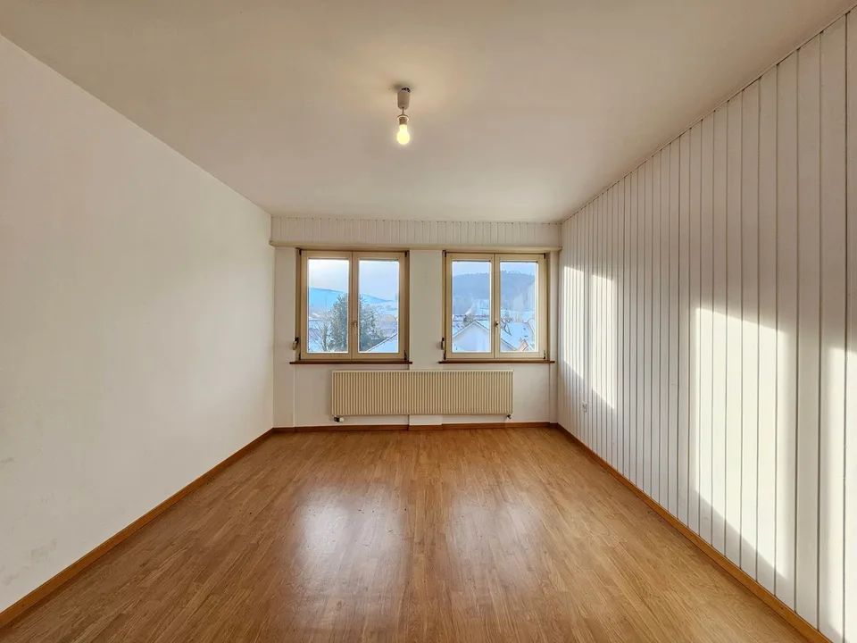 Wohnung 3.5 Zimmer mit Bergblick in Courrendlin – Foto 6 von 14