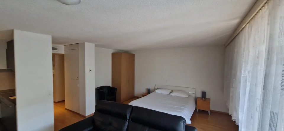 Wohnung mit Möbeln, 1 Zimmer im Herzen von Biel