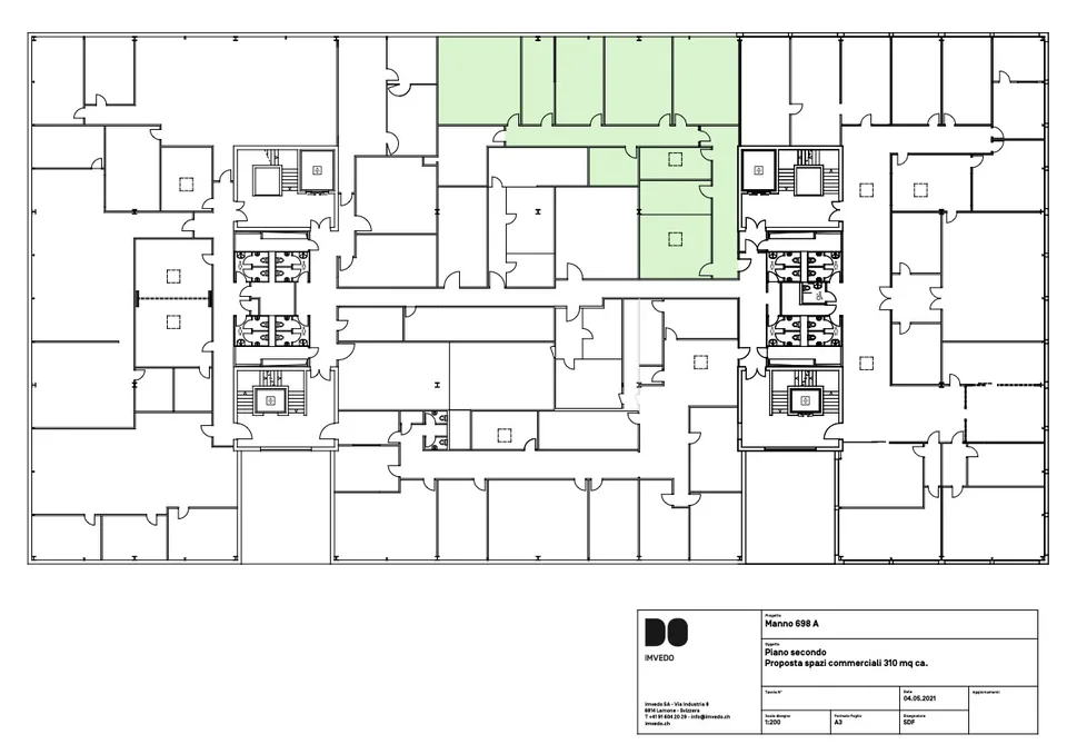 Offices in Manno - 310 sqm