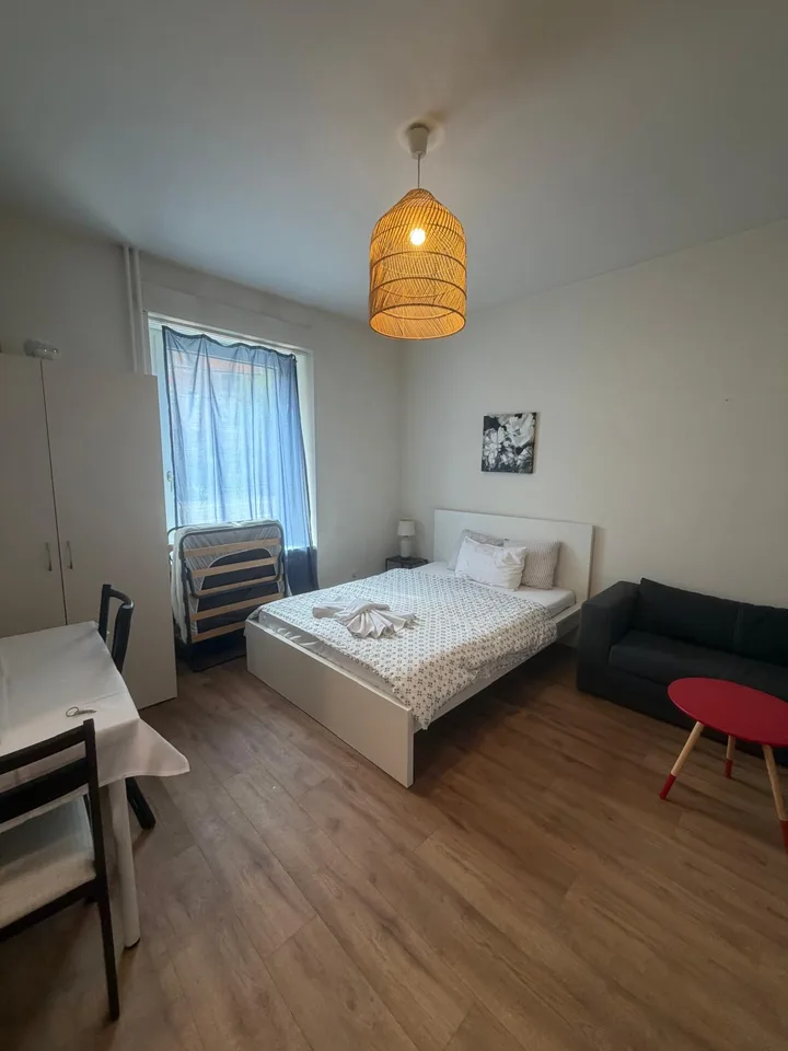 🏡Fully Furnished Studio Apartment Steinstrasse 35 8003 Zurich Ground Floor Right Side-S4