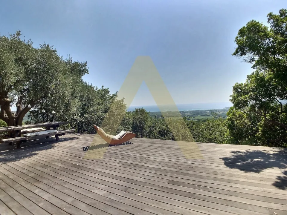 Maison de charme avec vue imprenable sur la mer à Ramatuelle