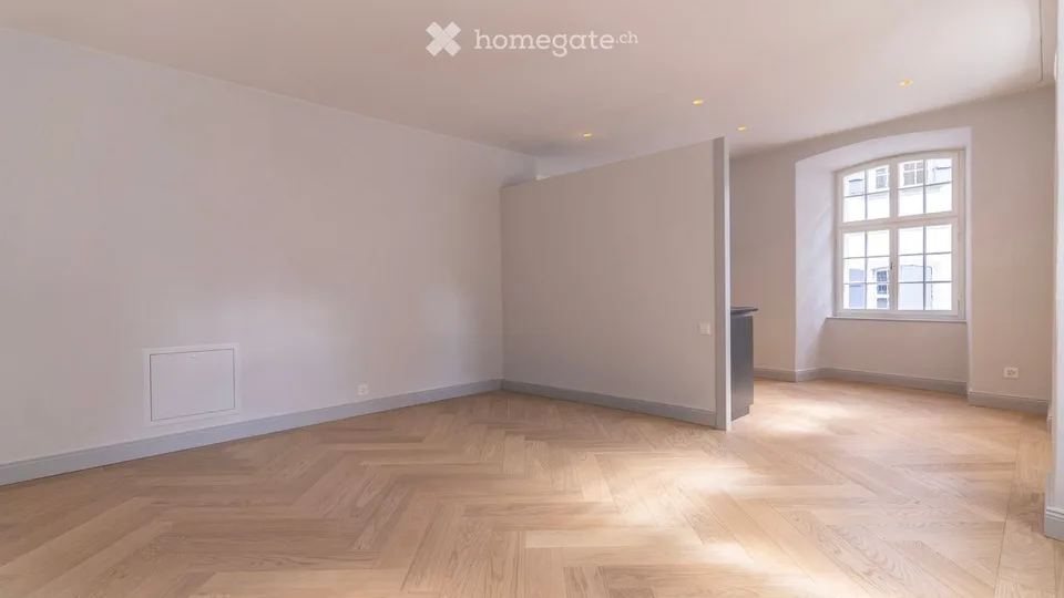 Appartamento disponibile nel lussuoso Zämehuus! Vivere insieme. Vita privata. Su oltre 300 m²
