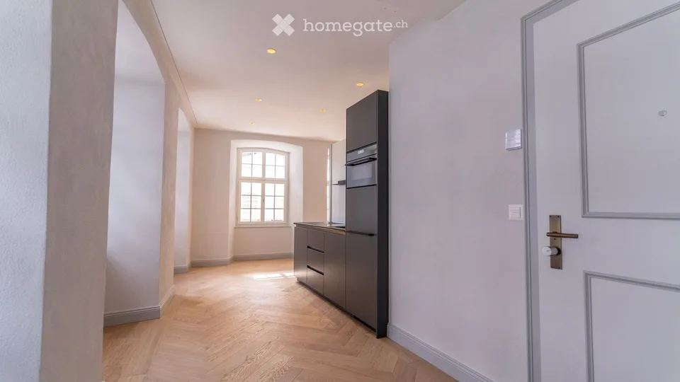Appartamento disponibile nel lussuoso Zämehuus! Vivere insieme. Vita privata. Su oltre 300 m²