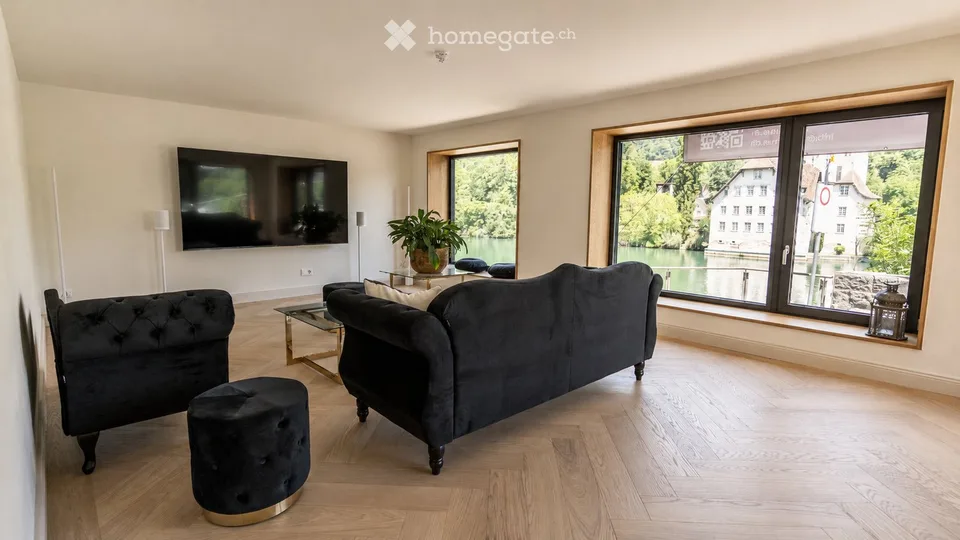 Appartamento disponibile nel lussuoso Zämehuus! Vivere insieme. Vita privata. Su oltre 300 m²