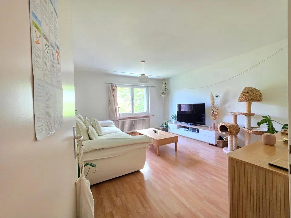 Appartamento di 3,5 locali ben curato con balcone a Nidau!