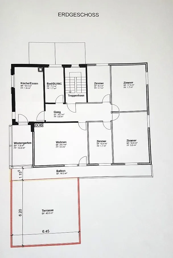 Charmante 5.5-Zimmer-Wohnung mit atemberaubendem Bergblick in Lumbrein – Foto 14 von 14