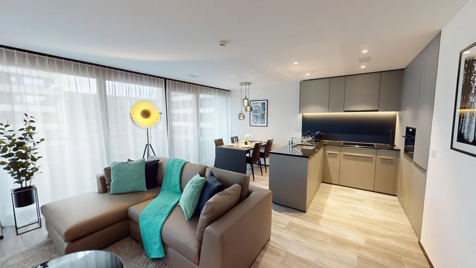 Wohnung mit Balkon – Mindestmietdauer 1 Monat