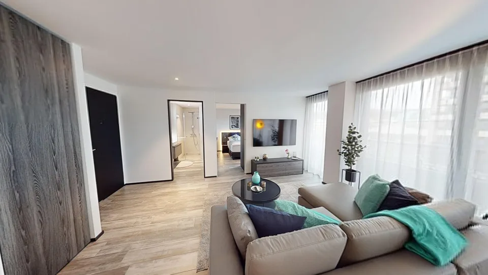 Wohnung mit Balkon – Mindestmietdauer 1 Monat