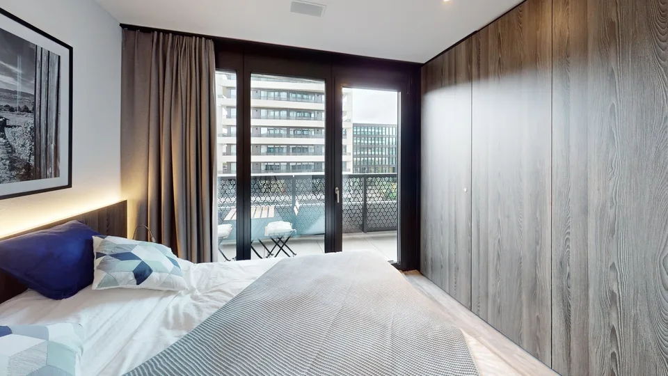 Wohnung mit Balkon – Mindestmietdauer 1 Monat – photo 19 sur 23