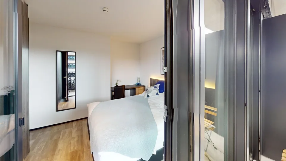 Wohnung mit Balkon – Mindestmietdauer 1 Monat – photo 18 sur 23