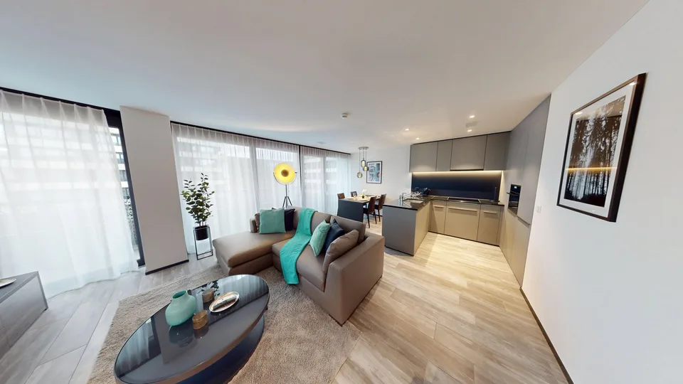 Wohnung mit Balkon – Mindestmietdauer 1 Monat