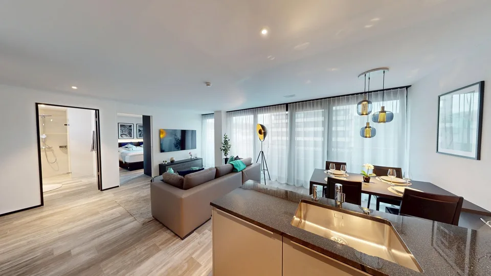 Wohnung mit Balkon – Mindestmietdauer 1 Monat
