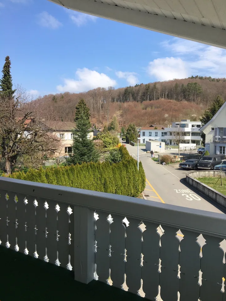 Disponibile dal 1.9./1.10. - Con veranda e giardino, grande appartamento di 3.5 locali ristrutturato