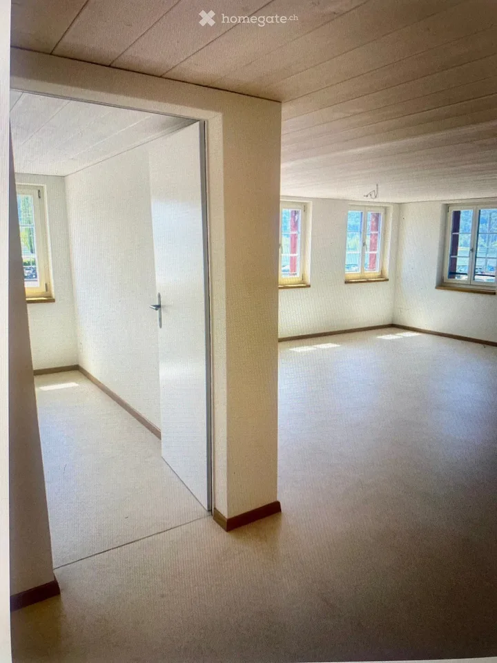 Nouvelle location. Charmant appartement 2.5 pièces à Schmerikon – près du lac et de la gare