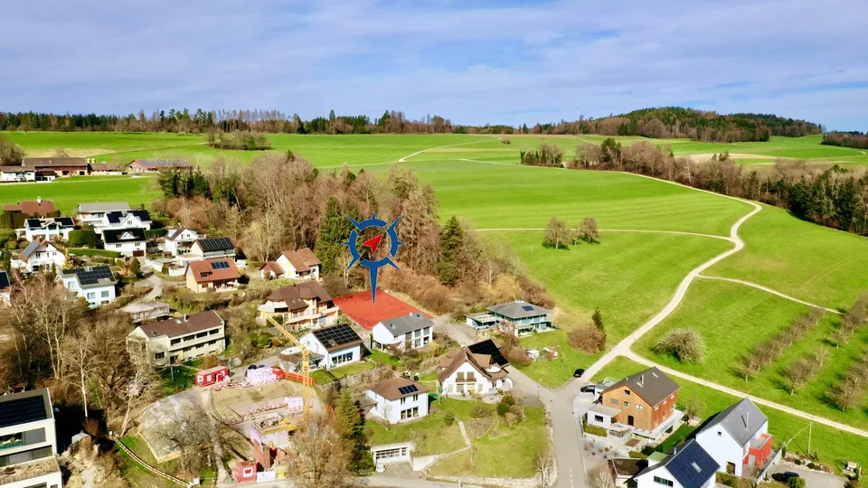 Einmalige Gelegenheit – Bauland mit Panoramablick und Weiheranschluss