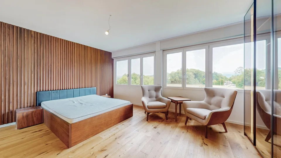 Exklusive Attika-Residenz mit 133 m² Südterrasse & hochwertiger Totalsanierung in Muri bei Bern – Foto 9 von 15