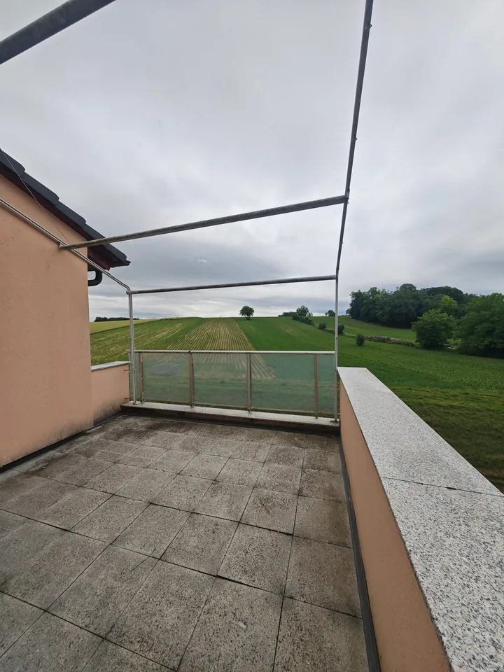 Maison mitoyenne à fort potentiel avec terrasse, jardin et garage