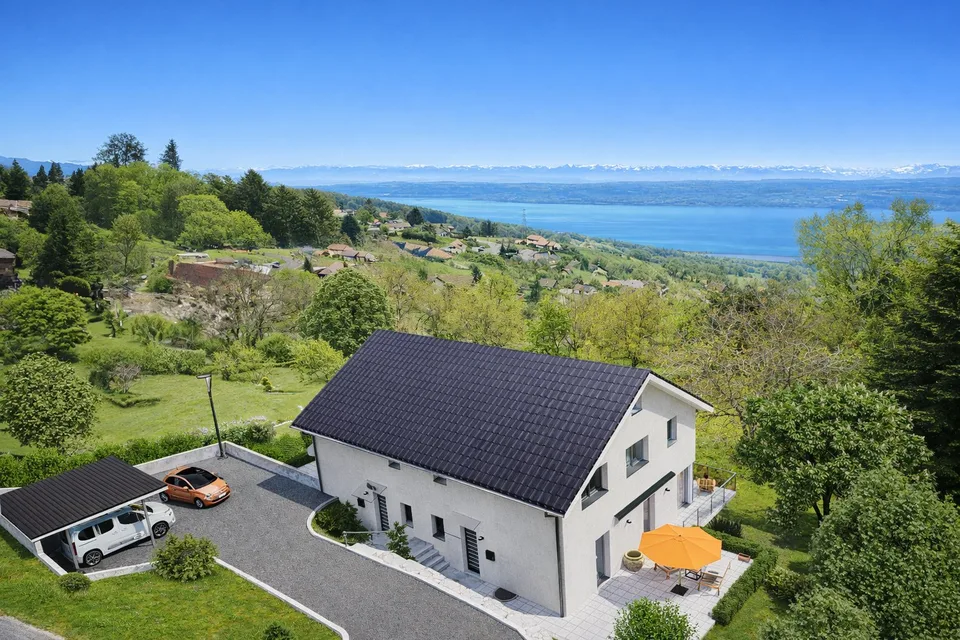 Construction de 2 villas avec une magnifique vue