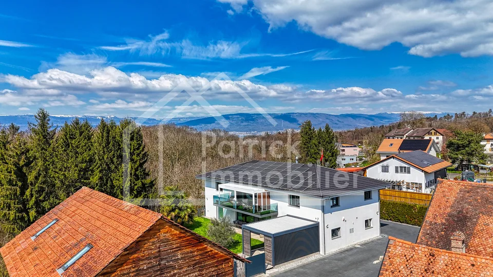 Villa contemporaine d'exception avec piscine et spa à deux pas du lac