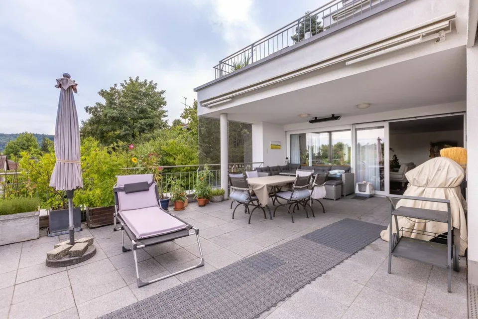 Appartamento esclusivo di 5,5 locali con terrazza - vista premium sul Reno a Büsingen am Hochrhein – foto 7 di 30