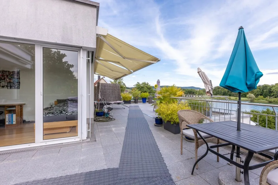 Appartamento esclusivo di 5,5 locali con terrazza - vista premium sul Reno a Büsingen am Hochrhein – foto 12 di 30