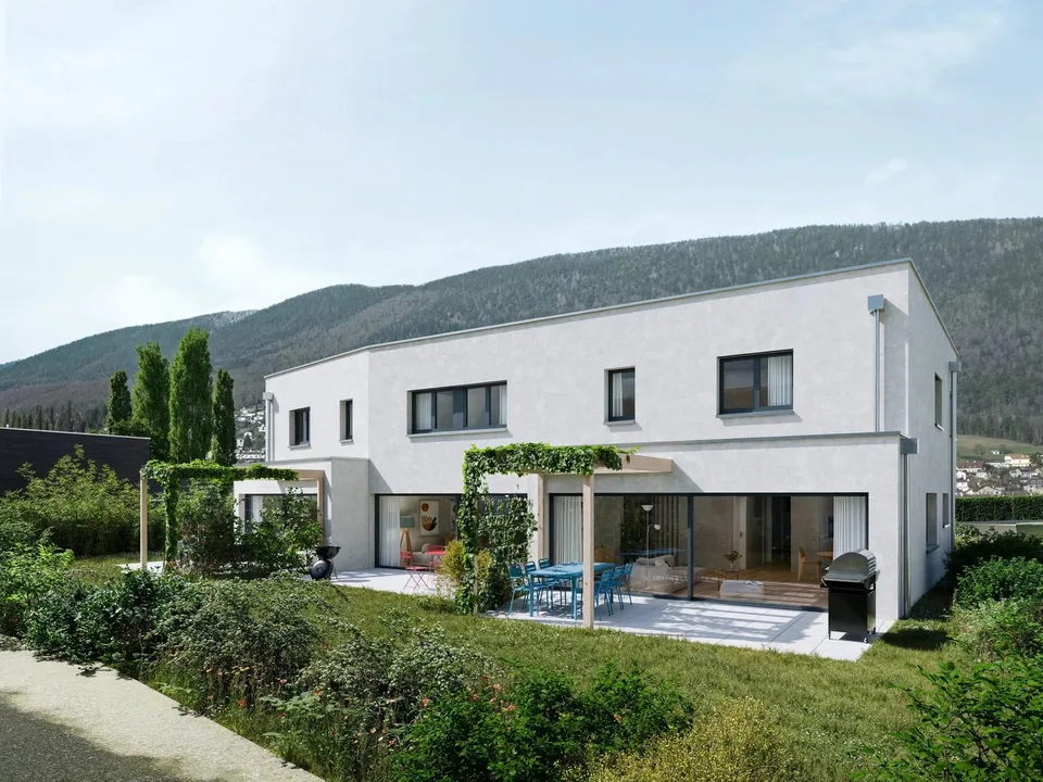 Les Capites - Duplex de 4.5 pièces avec jardin