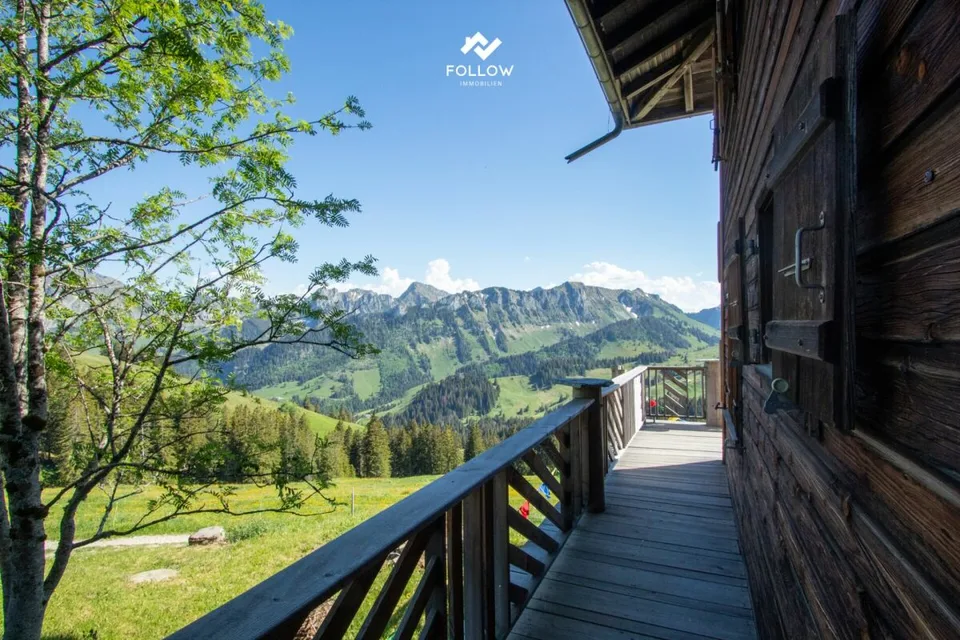 Ein Ort über den Wolken - Einzigartige Berghütte am Fuchses Schwyberg – foto 9 di 24