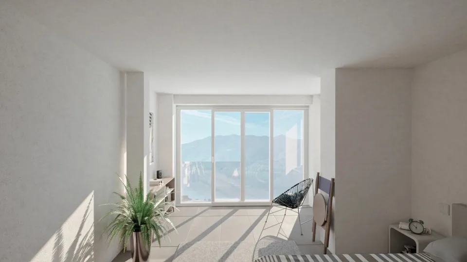 ORSELINA - grand 3 1/2 pièces, vue sur le lac, Garage-box au rez-de-chaussée