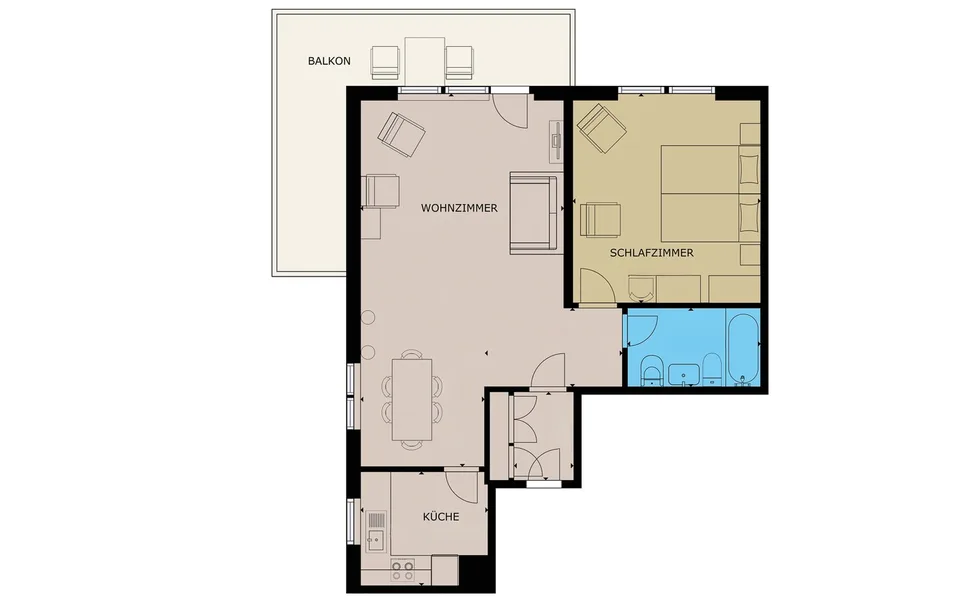 Verkauft - 2.5 Zimmerwohnung in den Winkelmatten