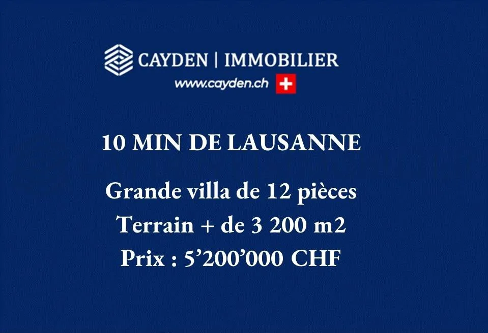 Magnifique maison de 12 pièces