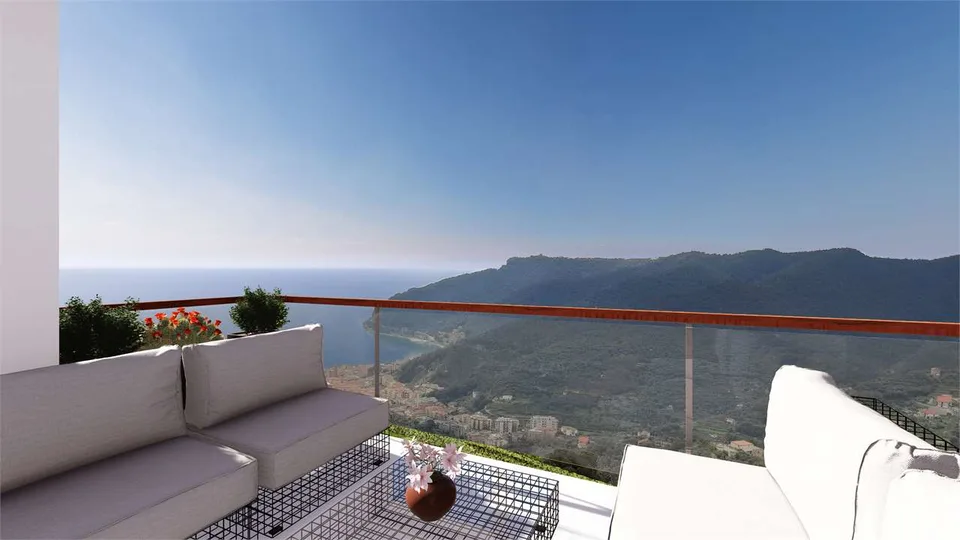 ATTICO VISTA MARE PANORAMICA CON PISCINA E SPA – foto 11 di 13