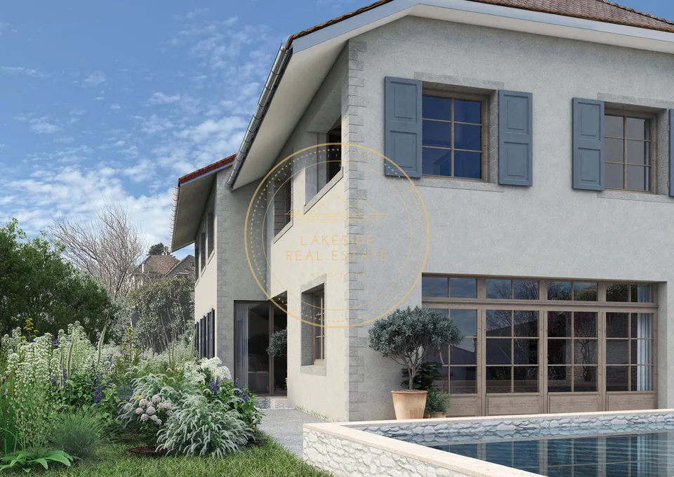 VINEA - Une villa d'exception au coeur des vignes, entre lac et Alpes
