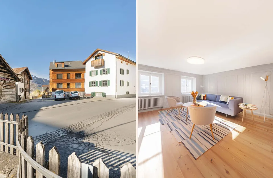 170 m² sogno di casa vicino a Chur – Casa storica con charme alpino