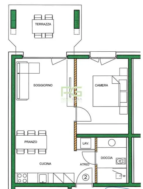 Nuovo appartamento 2.5 locali con giardino – foto 6 di 8