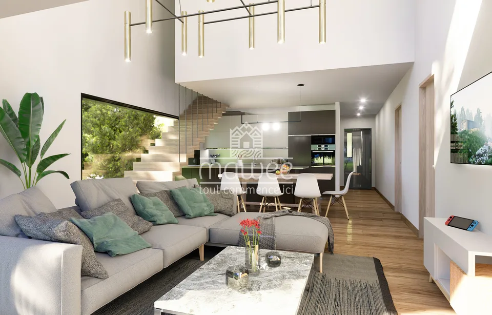 Nouvelle villa contemporaine à Saillon - Un cadre de vie préservé