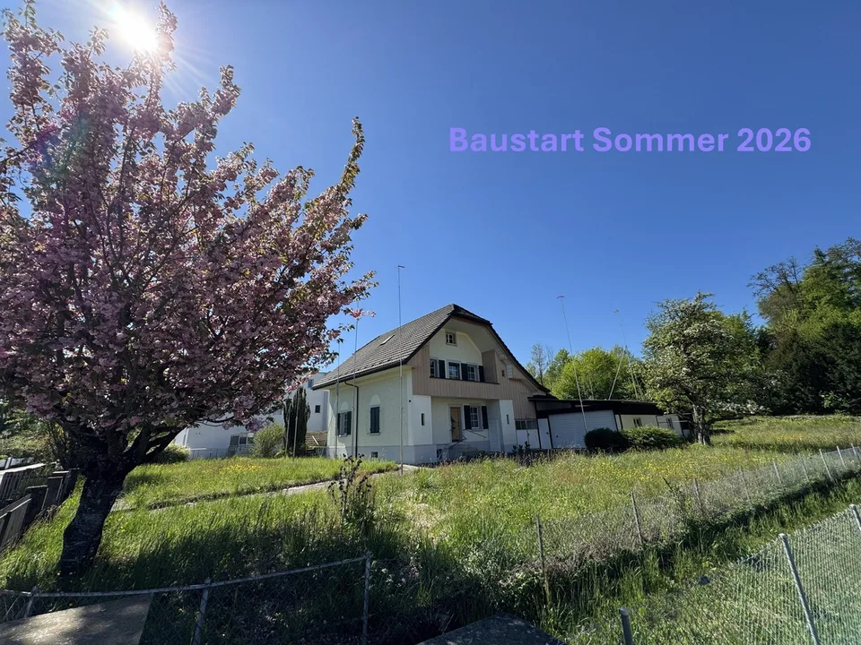 4.5 Z.-Wohnung OG (D), 126 m2 Netto Wohnfläche, 35m2 gedeckter Balkon