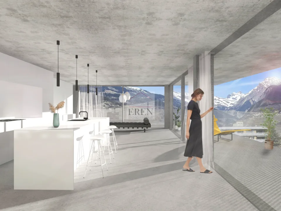 Residenza Palladio a Conthey: Appartamenti nuovi di lusso dal monolocale all'attico 4,5 locali – foto 9 di 26