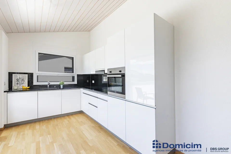 Attic of 4.5 rooms with breathtaking view